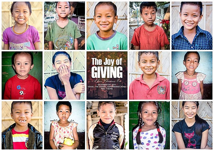The joy of giving