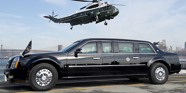 Obama’s “Beast” arrives in New Delhi