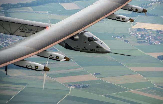 Solar impulse to land in India