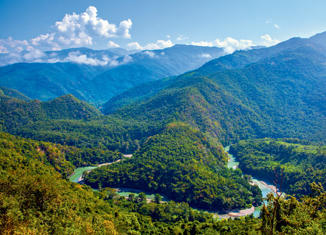A plane in the jungles of Nagaland