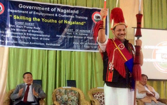 Union minister Rudy to fast forward skill development in Nagaland
