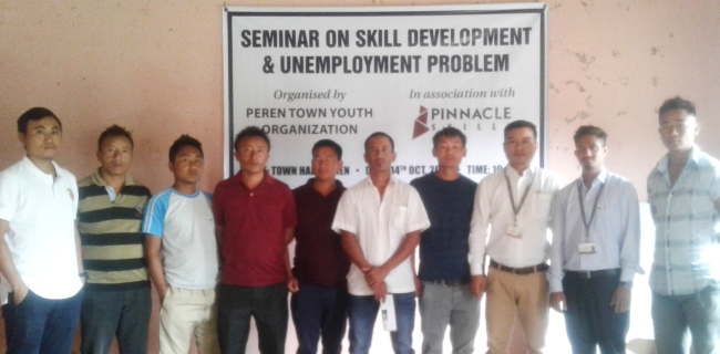 Pinnacle Skills conducts seminar on Skill development & Unemployment in Peren
