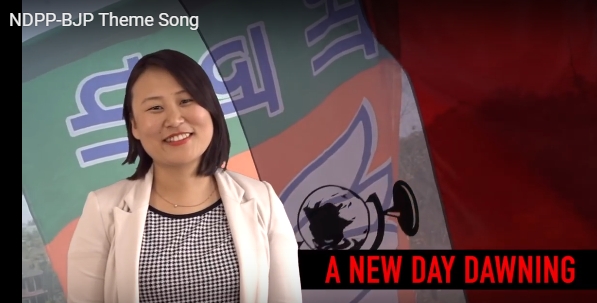 NDPP-BJP releases theme song for election