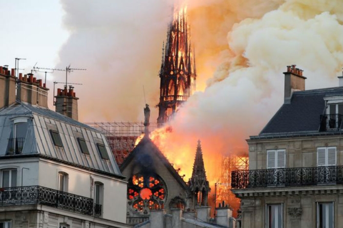 Fire devastates iconic Notre-Dame Cathedral in Paris
