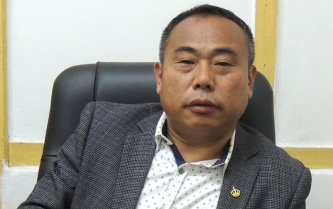 Planning minister Neiba Kronu meets union tribal minister