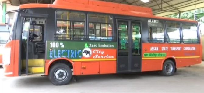 Electric buses to be introduced in Guwahati