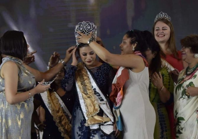 Nagaland’s Pushpa crowned Mrs. Classic Beauty India Universe