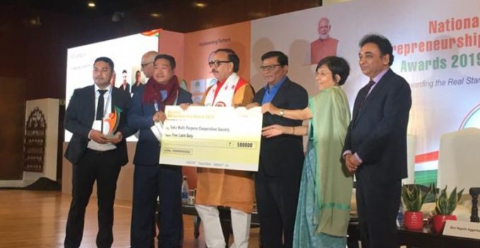 Toka Multipurpose Cooperative Society receives National Entrepreneurship Award