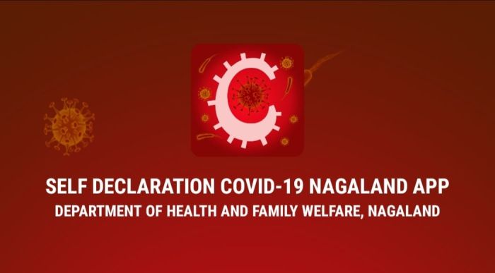 COVID-19 app launched by state Govt.; Mandatory for persons entering Nagaland