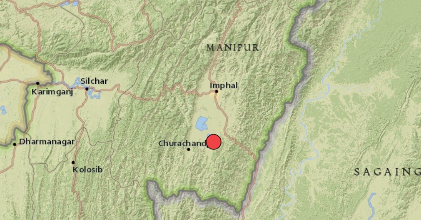 5.5 magnitude earthquake hits Manipur