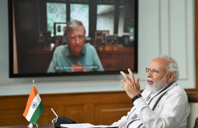 Bill Gates and Modi discuss COVID-19 situation, vaccine to fight pandemic
