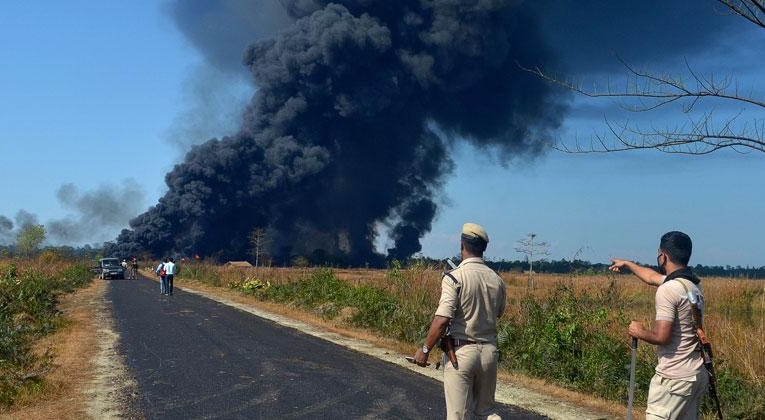 Two firefighters dead as fire-fighting operation continue in Tinsukia oil well