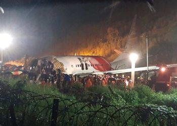 17 dead as Air India plane skids off runway in Kerala