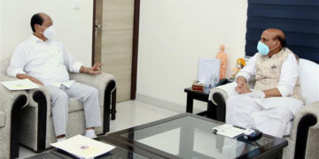 Rio takes up Kohima airport with Rajnath Singh