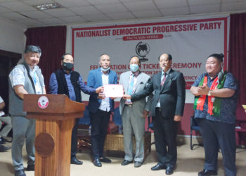 Medo Yhokha gets NDPP ticket for 14-Southern Angami-I seat