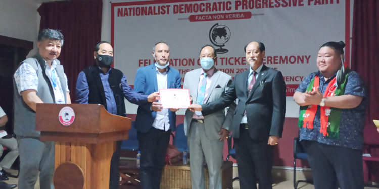 Medo Yhokha gets NDPP ticket for 14-Southern Angami-I seat