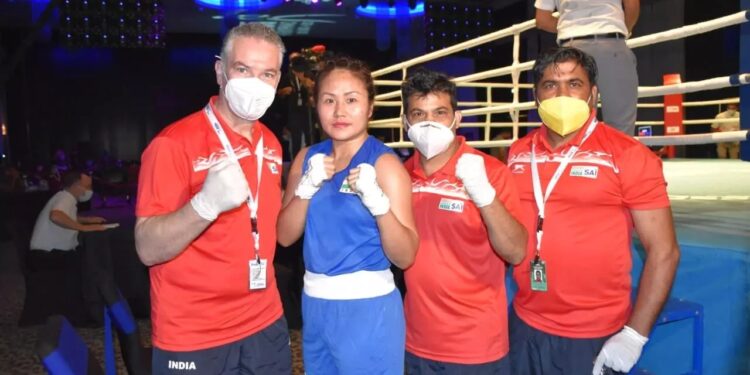 Mizo lady boxer Lalbuatsaihi wins Silver at Asian Boxing Championships