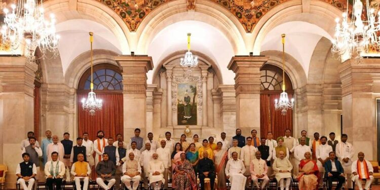 5 from Northeast in Modi’s council of ministers; See full list