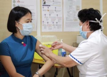 Singapore asks people not to exercise for a week after vaccination