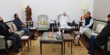 Amit Shah holds late night ‘sensitive meeting’ with Rio, Himanta