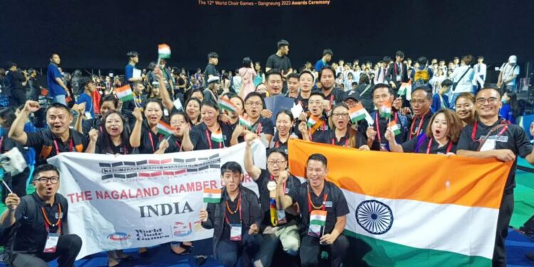 Nagaland chamber choir strikes gold in South Korea