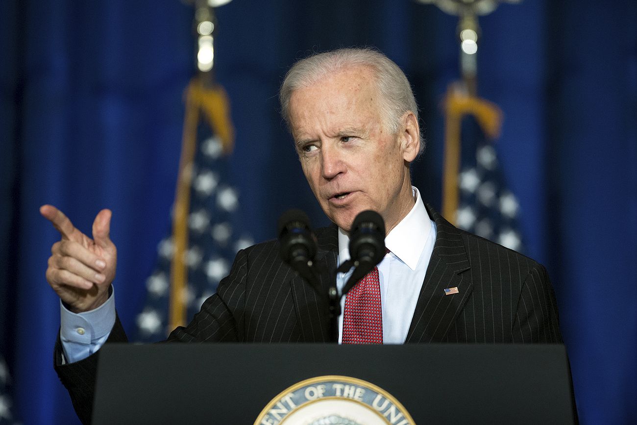 Vice President Joe Biden addresses