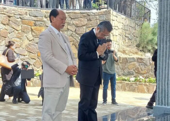 Japanese ambassador Suzuki inaugurates Kohima peace memorial