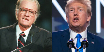 Billy Graham org. threatens to sue Evangelicals for Harris over anti-Trump ads