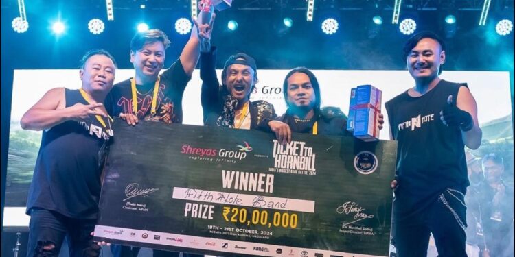Ticket to Hornbill: Naga rockers take home Rs 20 lakh prize