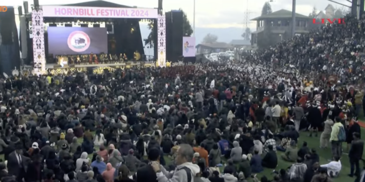 Thousands throng Kisama as 25th Hornbill Festival starts