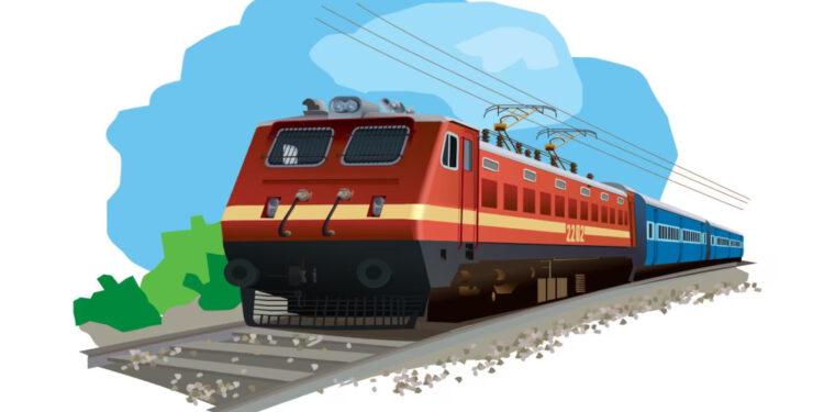 First train trail run in Shokhuvi-Molvom section