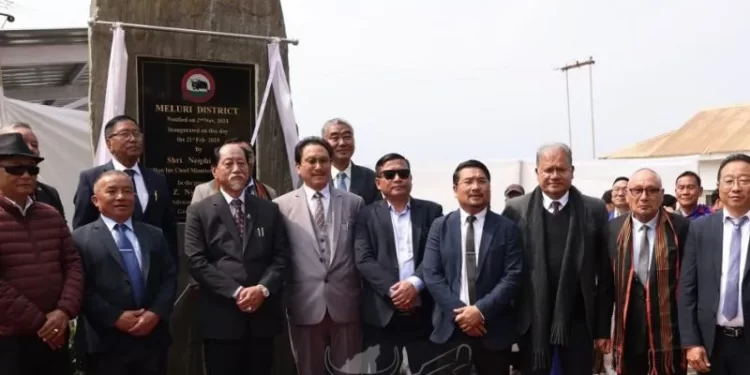 Nagaland’s 17th district Meluri inaugurated