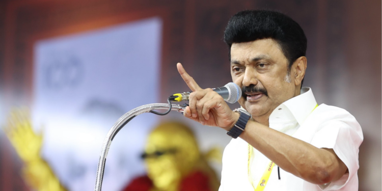 Chief Minister Stalin accuses BJP govt of imposing Hindi on people