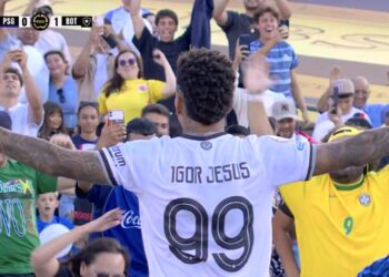 Jesus helps Botafogo defeat PSG at Club world cup