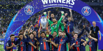 PSG trash inter Milan 5-0 to win Champions league