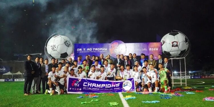 Mon Win Dr T Ao Trophy 2026 After Penalty Shootout Win Over Tuensang